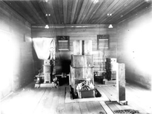 Thargomindah's Hydro-Electric Powerstation 1893 interior